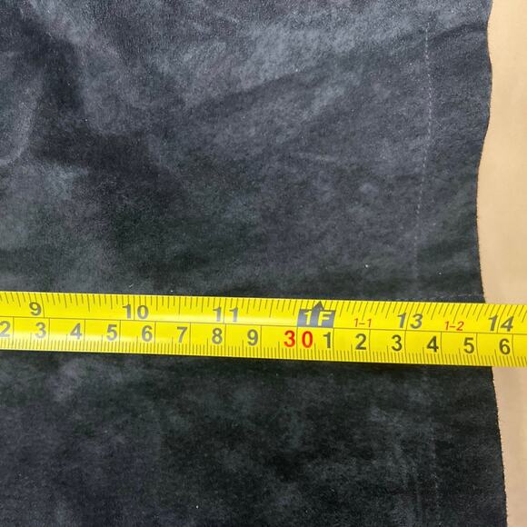 Wilson Leather Maxima Y2K Chain Lace Up Goth Mini Skirt Size 12 - Picture 3 of 6